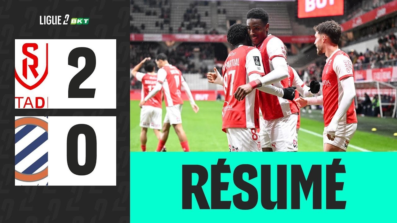 #ไฮไลท์ฟุตบอล [ แร็งส์ 2 - 0 มงต์เปลลิเย่ร์ ] ลีกเดอซ์ ฝรั่งเศส 2025/25.11.68