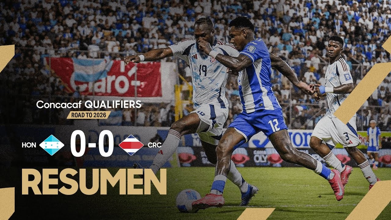 #ไฮไลท์ฟุตบอล [ ฮอนดูรัส 0 - 0 คอสตาริก้า ] ฟุตบอลโลก รอบคัดเลือก โซนอเมริกาเหนือ 2025/10.10.68