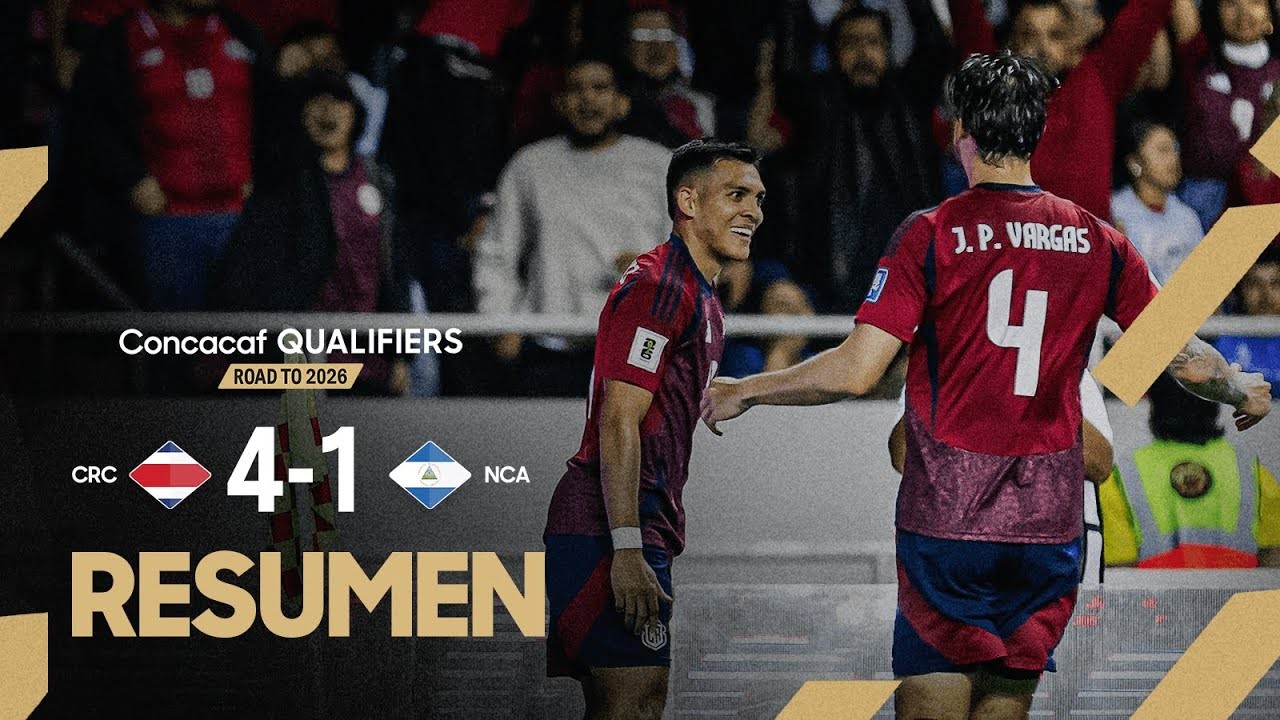 #ไฮไลท์ฟุตบอล [ คอสตาริก้า 4 - 1 นิการากัว ] ฟุตบอลโลก รอบคัดเลือก โซนอเมริกาเหนือ 2025/14.10.68