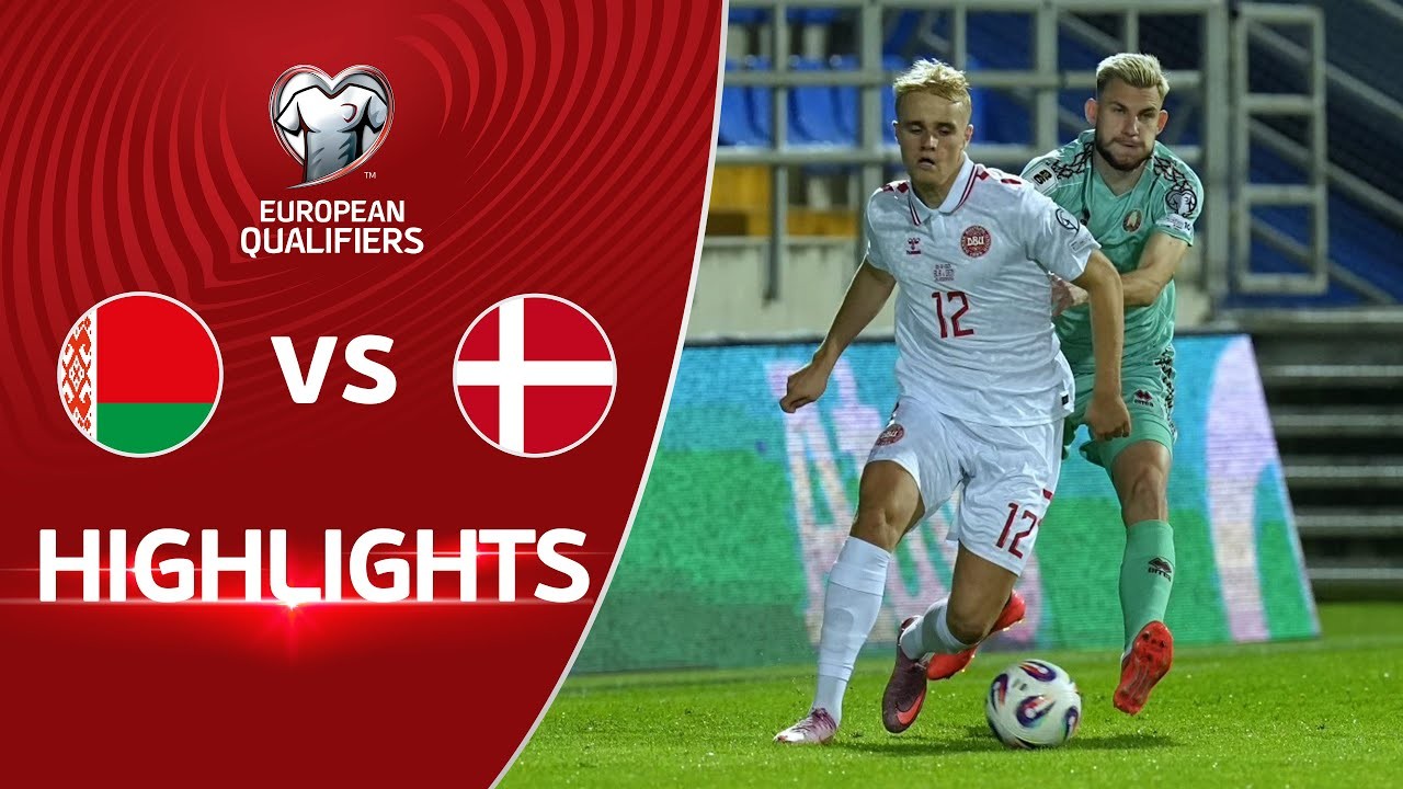 #ไฮไลท์ฟุตบอล [ เบลารุส 0 - 6 เดนมาร์ก ] ฟุตบอลโลก รอบคัดเลือก โซนยุโรป 2025/10.10.68