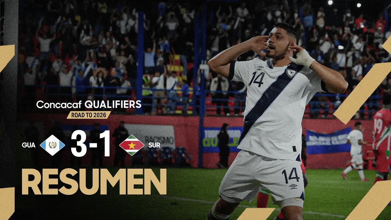 #ไฮไลท์ฟุตบอล [ กัวเตมาลา 3 - 1 ซูรินาเม่ ] ฟุตบอลโลก รอบคัดเลือก โซนอเมริกาเหนือ 2025/19.11.68