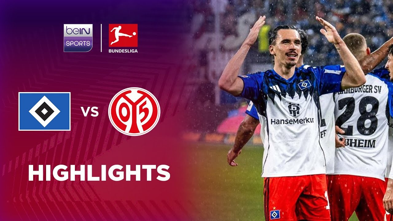 #ไฮไลท์ฟุตบอล [ ฮัมบูร์ก 4 - 0 ไมนซ์ ] บุนเดสลีก้า เยอรมัน 2025/6.10.68