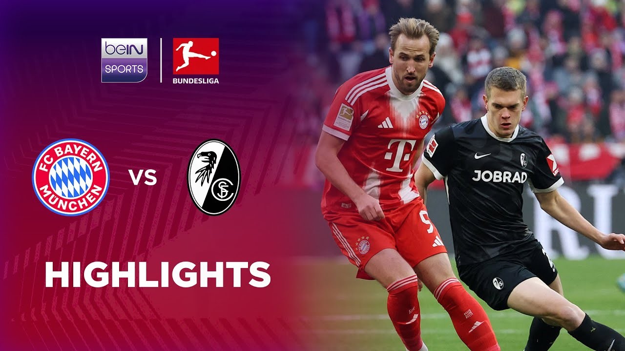 #ไฮไลท์ฟุตบอล [ บาเยิร์น มิวนิค 6 - 2 ไฟร์บวร์ก ] บุนเดสลีก้า เยอรมัน 2025/23.11.68