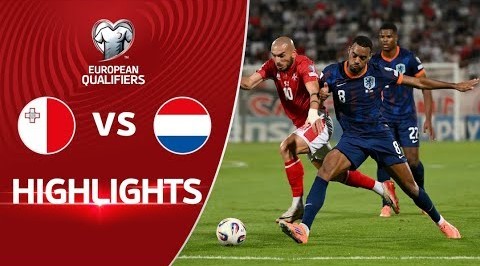 #ไฮไลท์ฟุตบอล [ มอลต้า 0 - 4 เนเธอร์แลนด์ ] ฟุตบอลโลก รอบคัดเลือก โซนยุโรป 2025/10.10.68